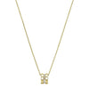 Chopard 18ct Yellow Gold Ice Cube Mini Diamond Set Pendant - Berry's Jewellers