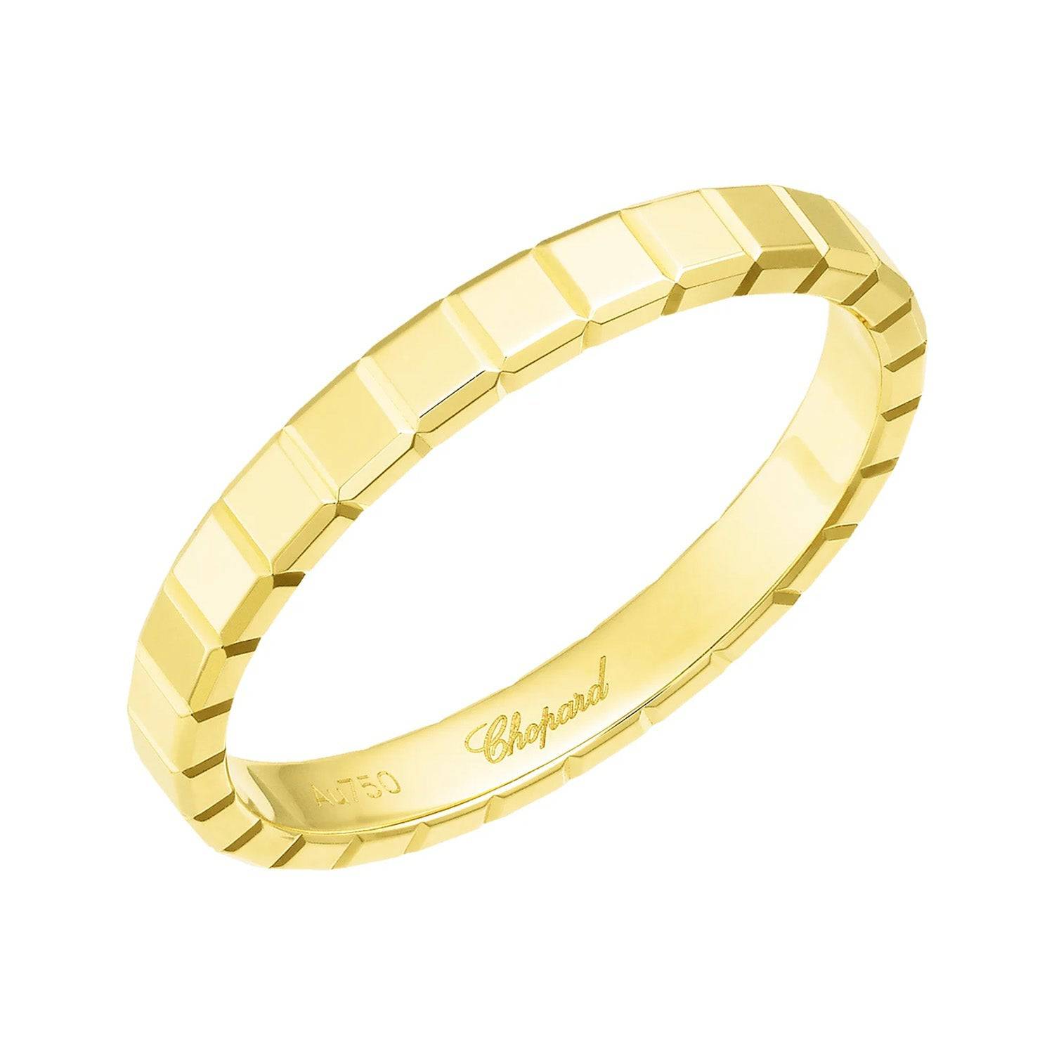 Chopard 18ct Yellow Gold Ice Cube Ring - Berry's Jewellers