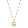 Happy Diamonds Icons 18ct Yellow Gold Diamond Heart Pendant