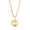 Chopard Happy Diamonds Icons 18ct Yellow Gold Heart Pendant - Berry's Jewellers