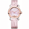 Chopard Happy Sport 30mm 18ct Rose Gold Automatic Pink Mother of Pearl Dial Watch - Berry's Jewellers