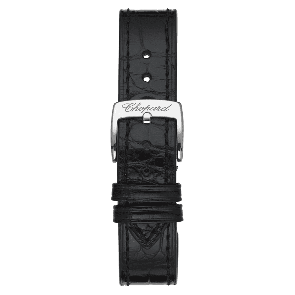 Chopard Happy Sport 30mm Steel & Diamond Bezel Automatic Ladies Strap Watch - Berry's Jewellers