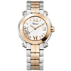 Chopard Happy Sport 36mm 18ct Rose Gold and Steel Ladies Watch - Berry's Jewellers