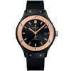 Hublot Classic Fusion 38mm Ceramic King Gold Automatic Strap Watch