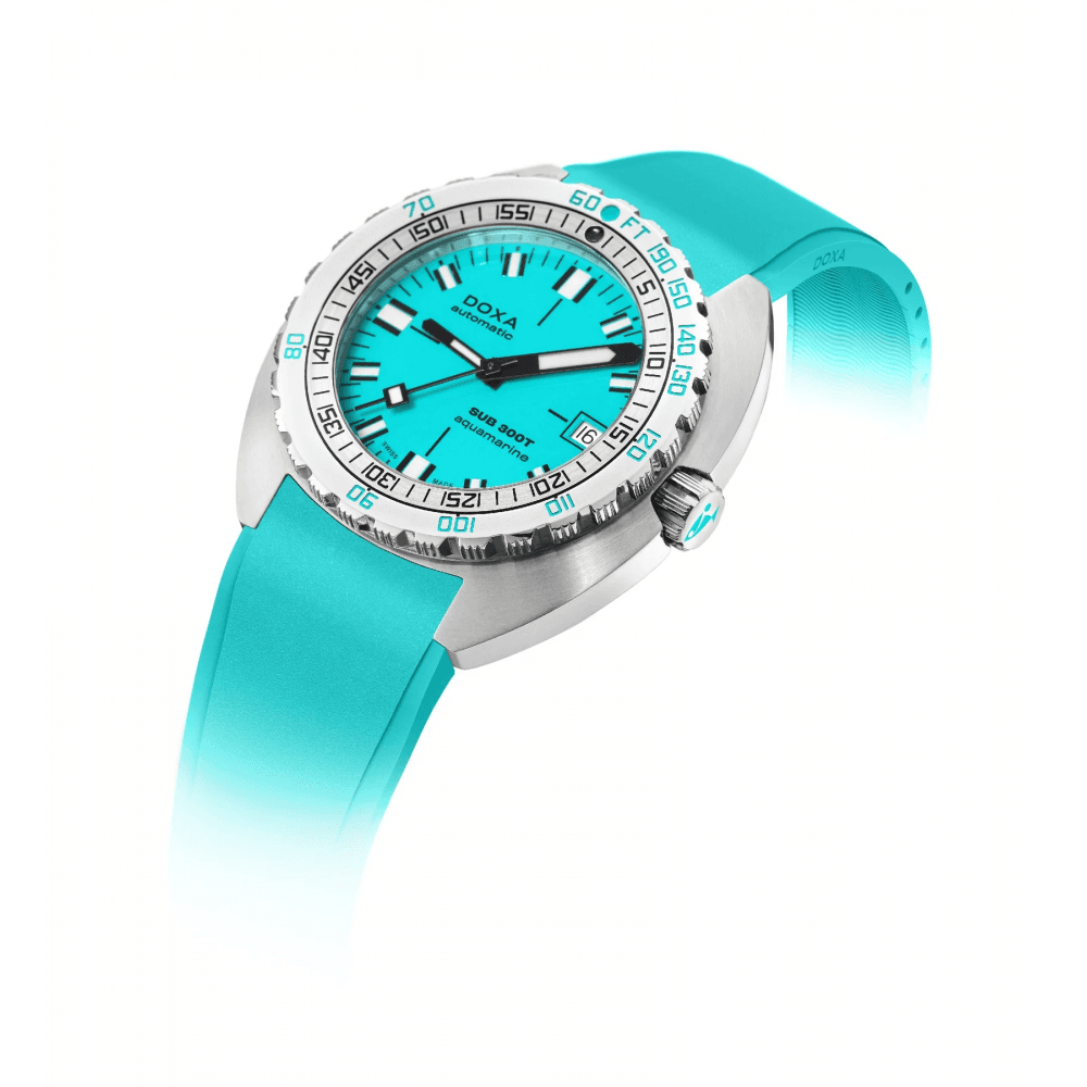 SUB 300T Aquamarine 42.50mm Steel Automatic Strap Watch