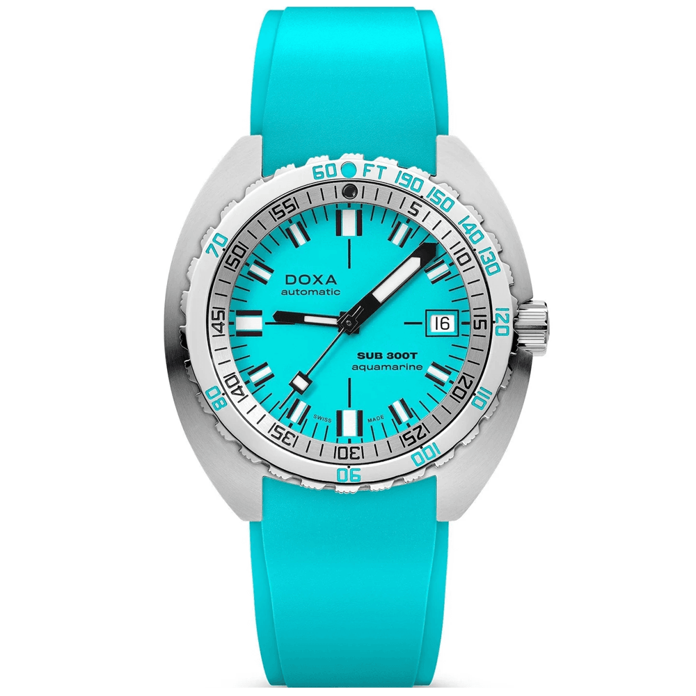 SUB 300T Aquamarine 42.50mm Steel Automatic Strap Watch