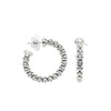 FOPE Essentials 18ct White Gold Hoop Earrings - Berry's Jewellers