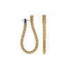 FOPE Essentials 18ct Yellow Gold Drop Hoop Earrings - Berry's Jewellers