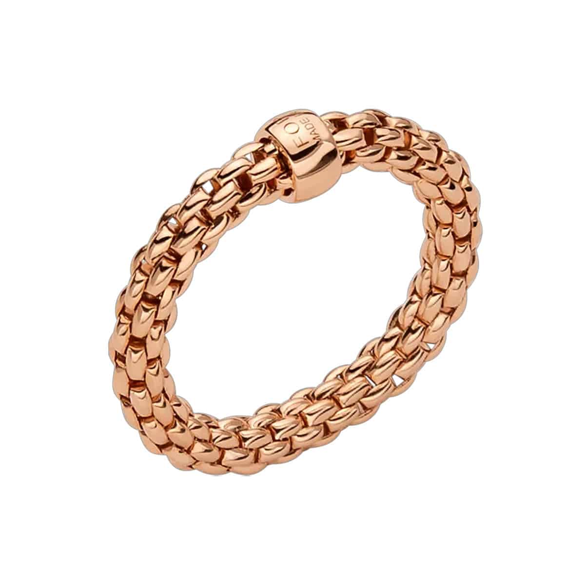 Flex'it Essentials 18ct Rose Gold Slim Ring