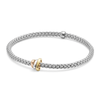 FOPE Prima 18ct White Gold Bracelet With Multi-Tone Rondels - Berry's Jewellers