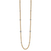 FOPE Prima 18ct Yellow Gold 90cm Necklace With Diamond Rondels - Berry's Jewellers