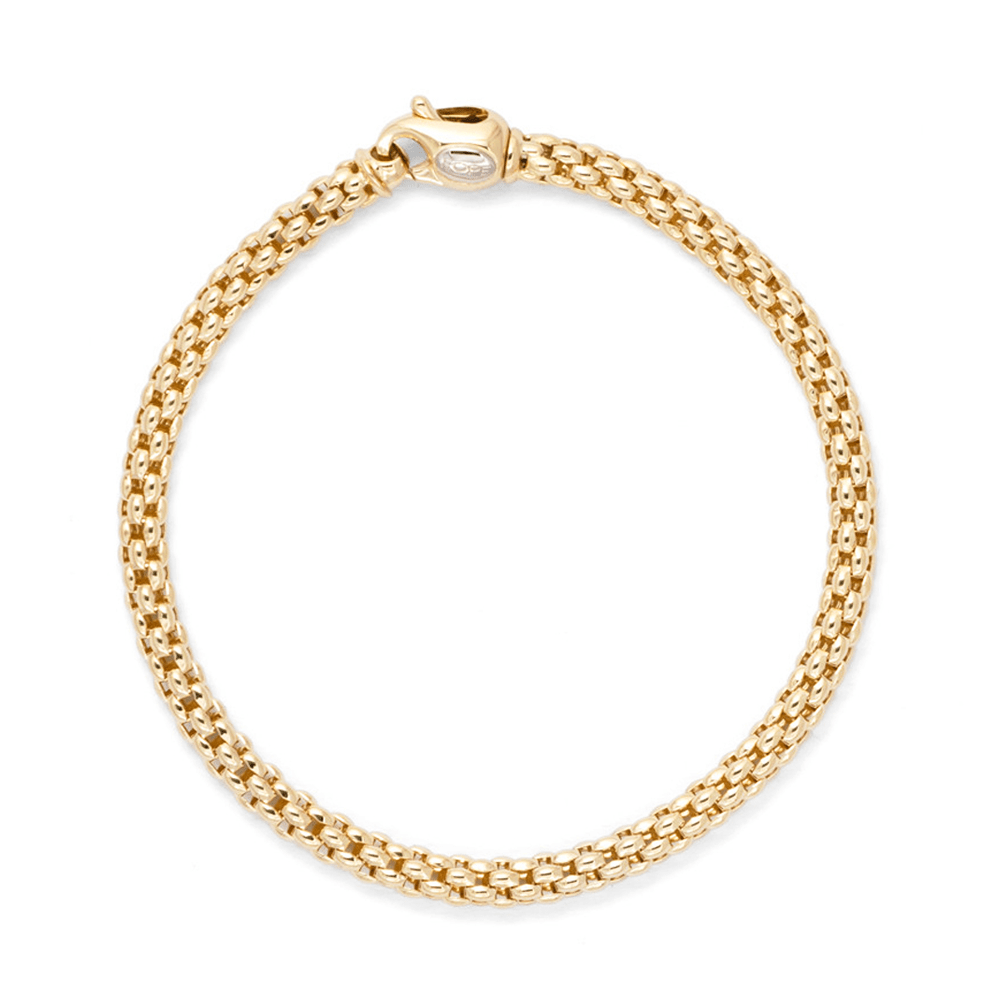 FOPE Unica 18ct Yellow Gold Chain Bracelet - Berry's Jewellers