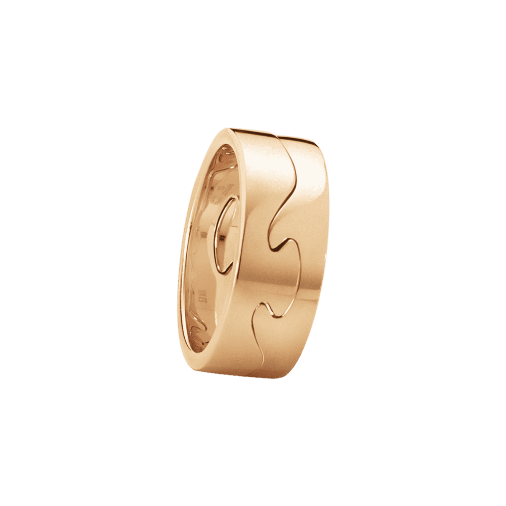 Georg Jensen 18ct Rose Gold Fusion End Ring - Berry's Jewellers