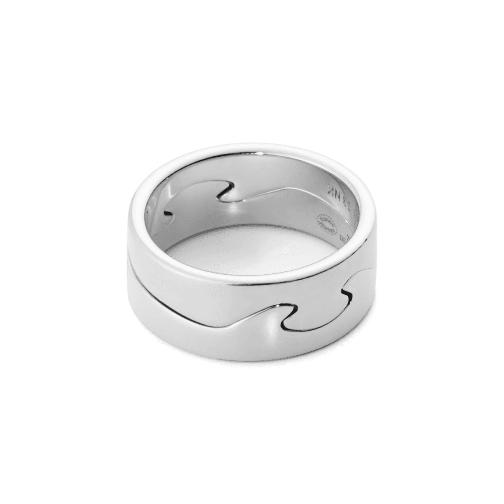 Georg Jensen 18ct White Gold Fusion End Ring - Berry's Jewellers