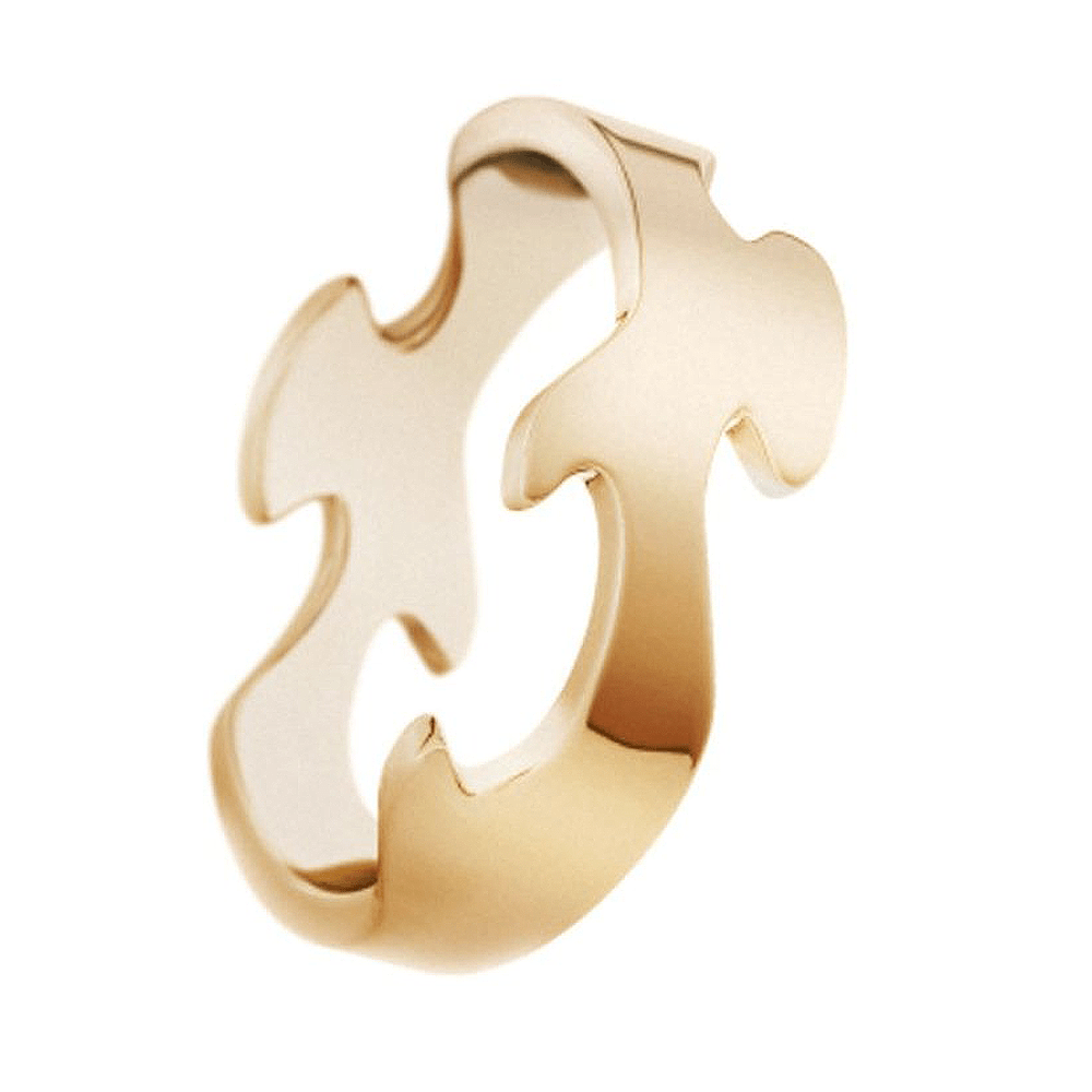 Georg Jensen 18ct Yellow Gold Fusion Centre Ring - Berry's Jewellers