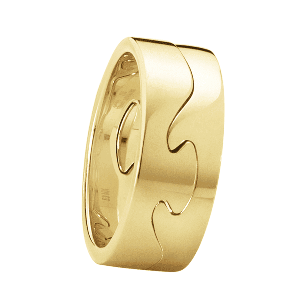 Georg Jensen 18ct Yellow Gold Fusion End Ring - Berry's Jewellers