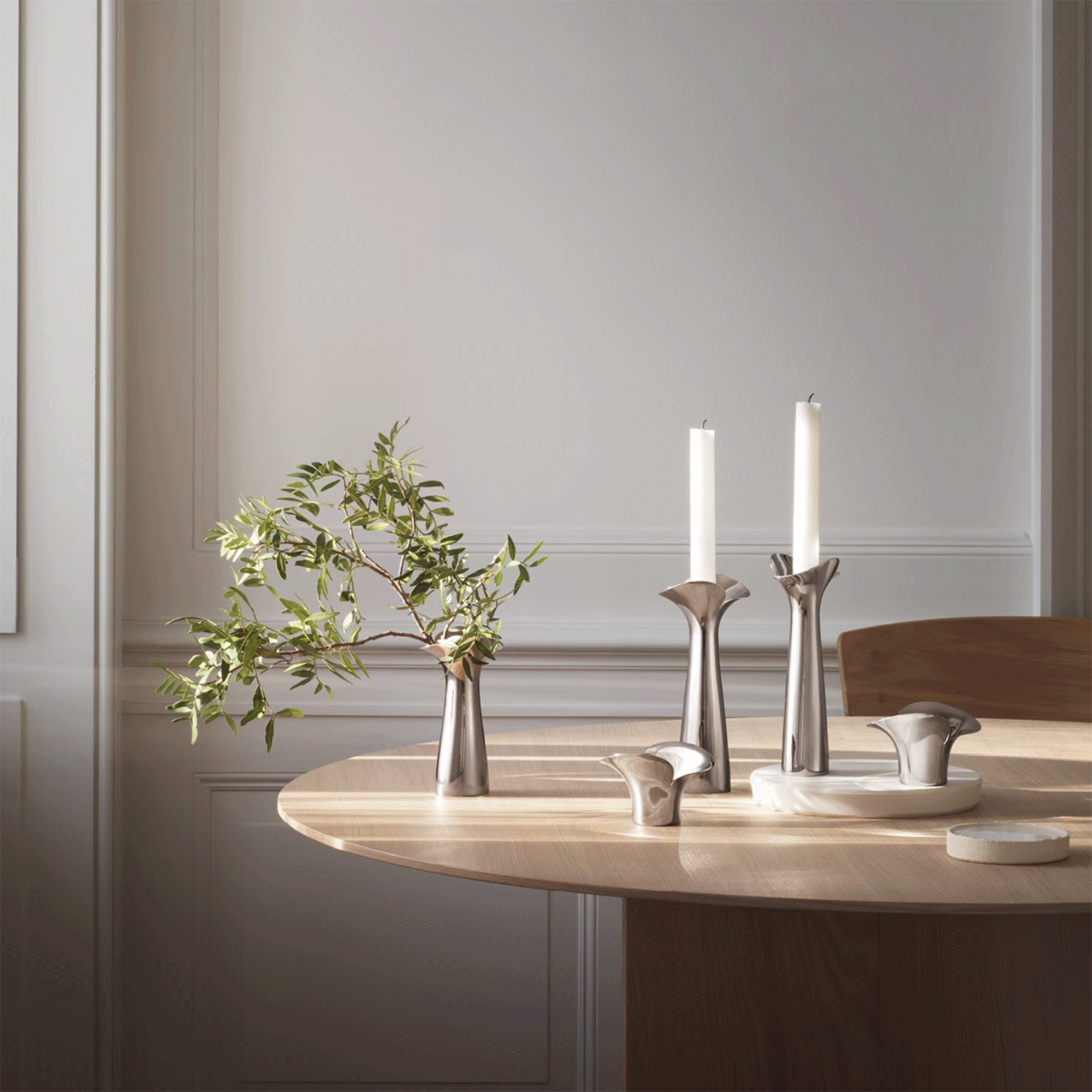 Georg Jensen Bloom Botanica Candleholders - Berry's Jewellers