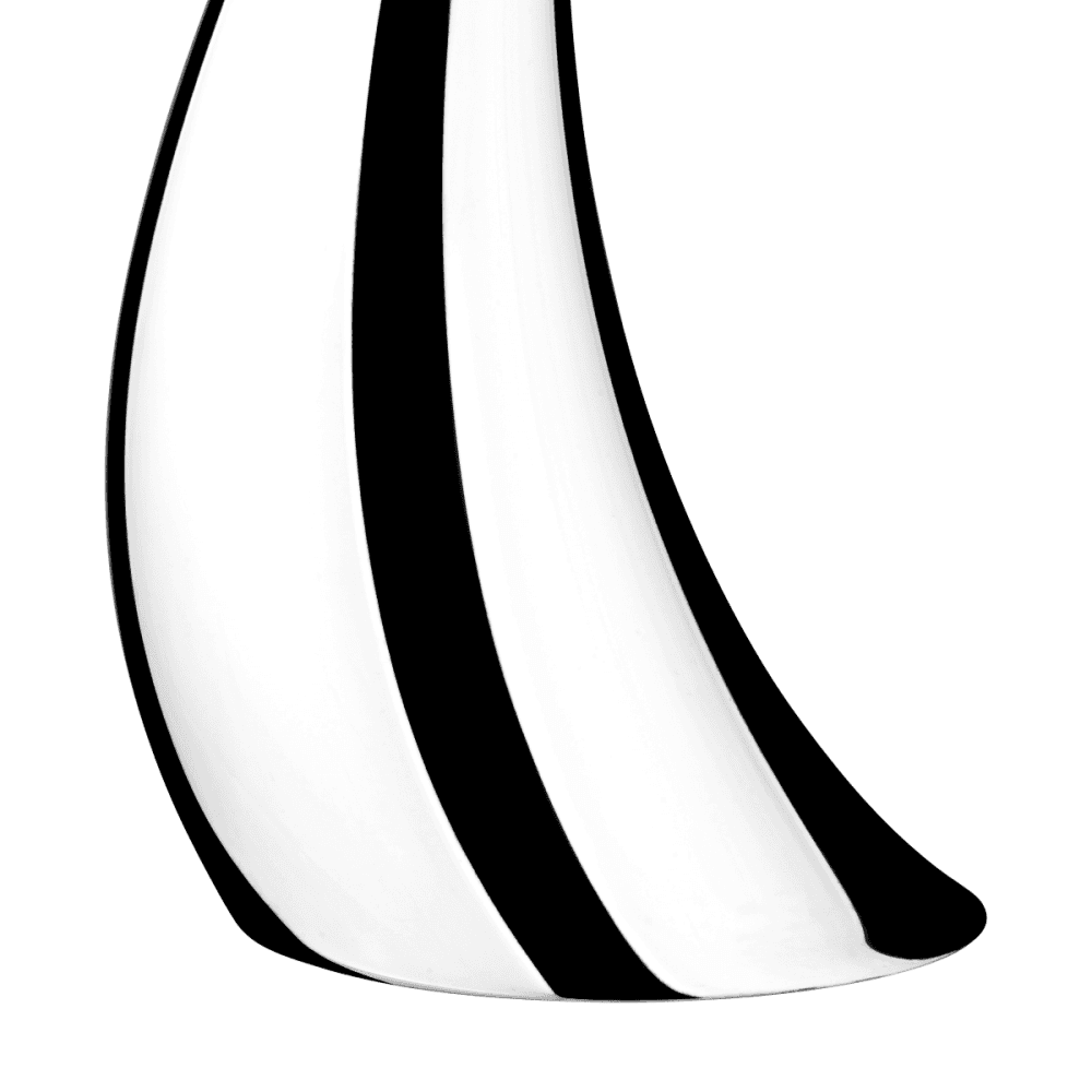 Georg Jensen Cobra Stainless Steel Large Floor Candle Holder - Berry's Jewellers