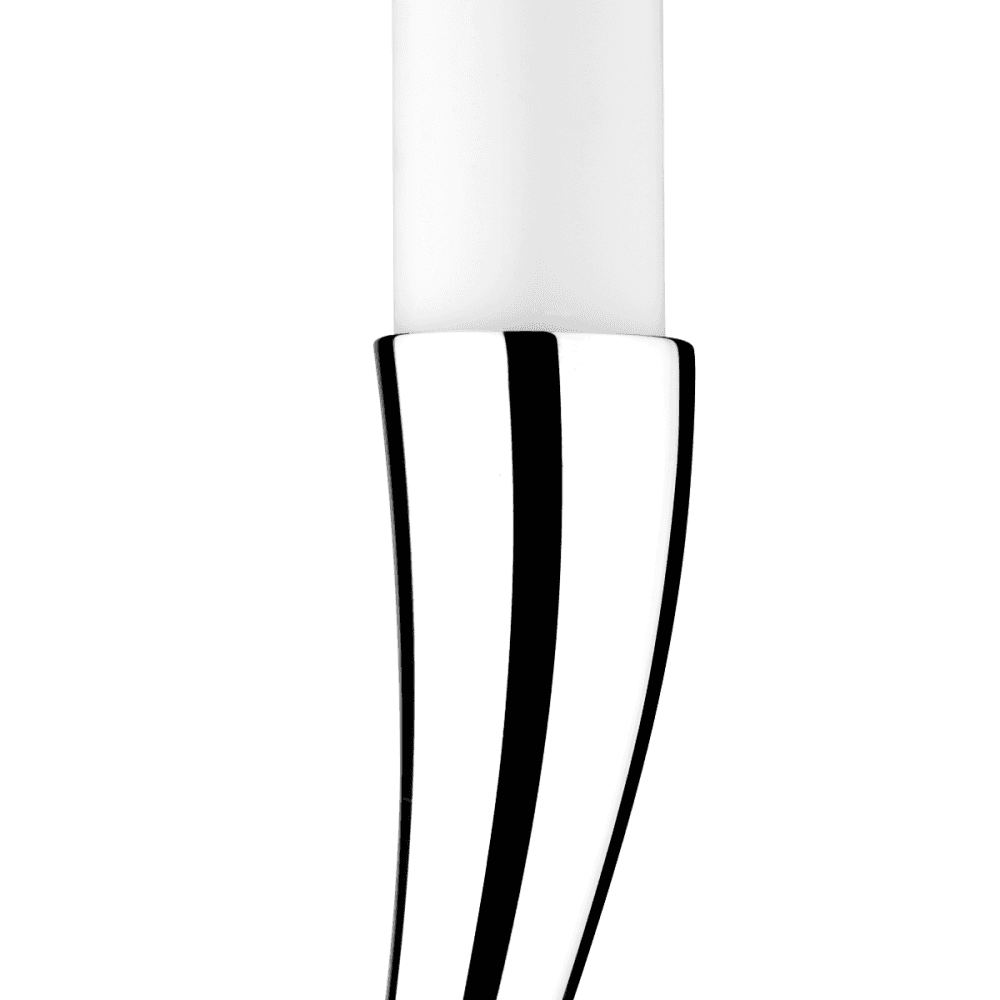 Georg Jensen Cobra Stainless Steel Large Floor Candle Holder - Berry's Jewellers