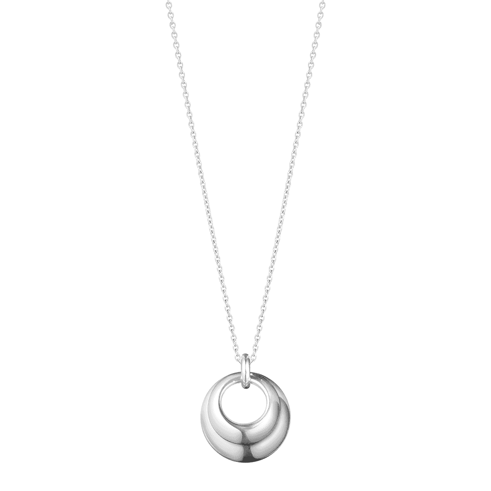 Georg Jensen Curve Sterling Silver Necklace - Berry's Jewellers