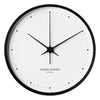 Georg Jensen Henning Koppel Black Wall Clock - Berry's Jewellers