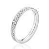 Georg Jensen Magic 18ct White Gold Pave Set Diamond Ring - Berry's Jewellers