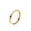 Georg Jensen Magic Yellow Gold Diamond Set Centre Ring - Berry's Jewellers