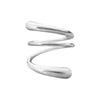 Georg Jensen Mercy Silver Twist Ring - Berry's Jewellers