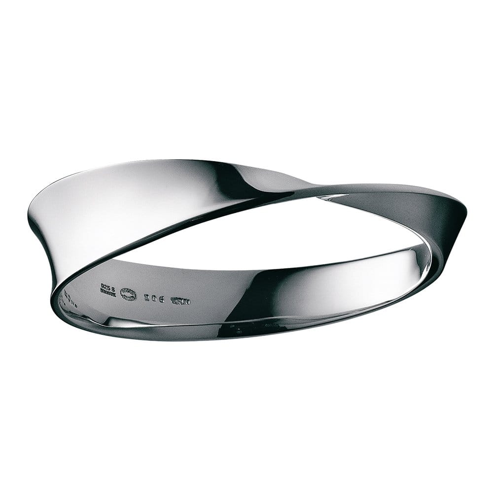 Georg Jensen Mobius Sterling Silver Bangle - Berry's Jewellers