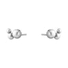 Georg Jensen Moonlight Grapes Ear Silver Studs - Berry's Jewellers