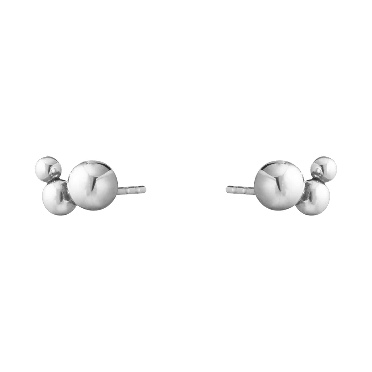 Georg Jensen Moonlight Grapes Ear Silver Studs - Berry's Jewellers