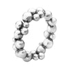 Georg Jensen Moonlight Grapes Silver band Ring - Berry's Jewellers