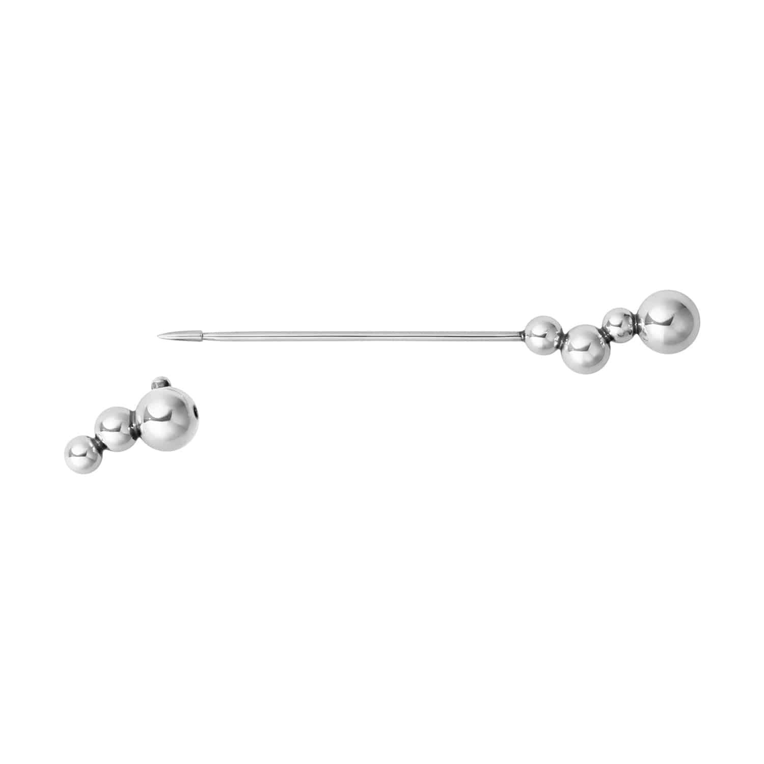 Georg Jensen Moonlight Grapes Silver Brooch - Berry's Jewellers