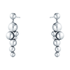 Georg Jensen Moonlight Grapes silver drop earrings - Berry's Jewellers