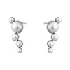 Georg Jensen Moonlight Grapes Silver Earrings - Berry's Jewellers