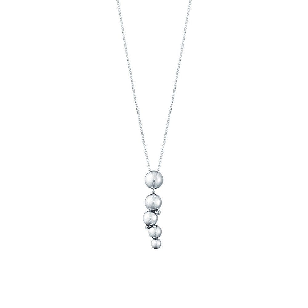 Georg Jensen Moonlight Grapes silver pendant - Berry's Jewellers