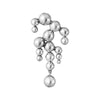 Georg Jensen Moonlight Grapes Silver Single Chandelier Right Earring - Berry's Jewellers