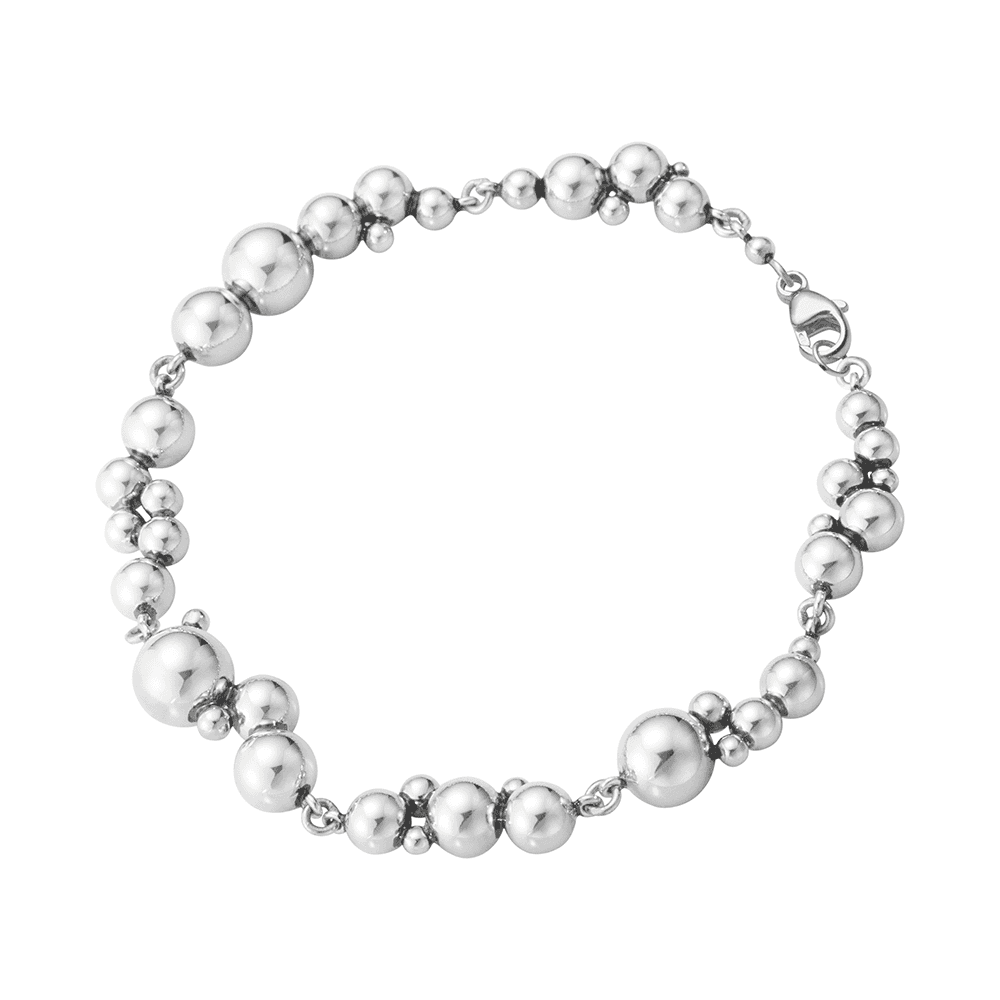 Georg Jensen Moonlight Grapes Sterling Silver Bracelet - Berry's Jewellers