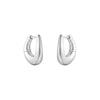 Georg Jensen Offspring Small Sterling Silver Earhoops - Berry's Jewellers