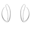 Georg Jensen Offspring Sterling Silver Ear Hoops - Berry's Jewellers