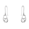 Georg Jensen Offspring Sterling Silver Hook Drop Earrings - Berry's Jewellers