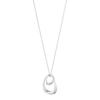 Georg Jensen Offspring Sterling Silver Large Pendant - Berry's Jewellers