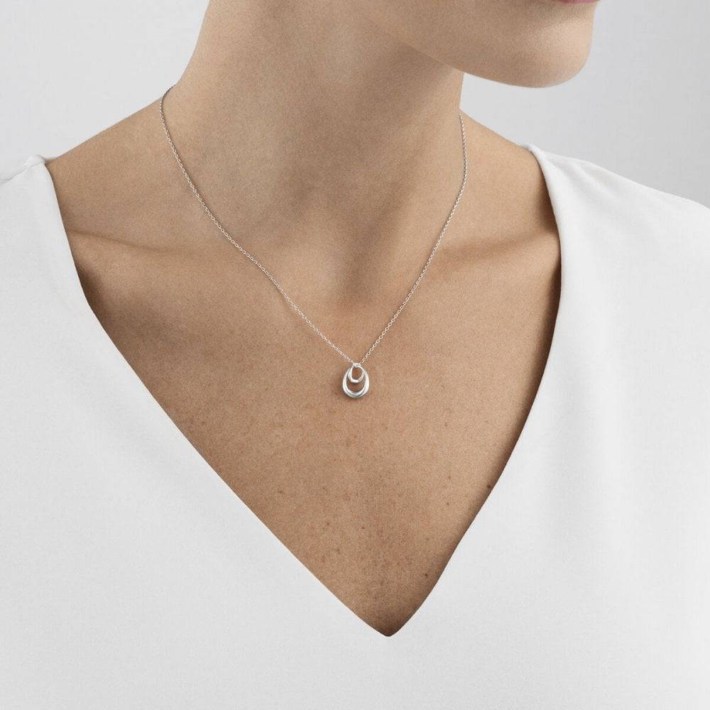 Georg Jensen Offspring Sterling Silver Small Pendant - Berry's Jewellers