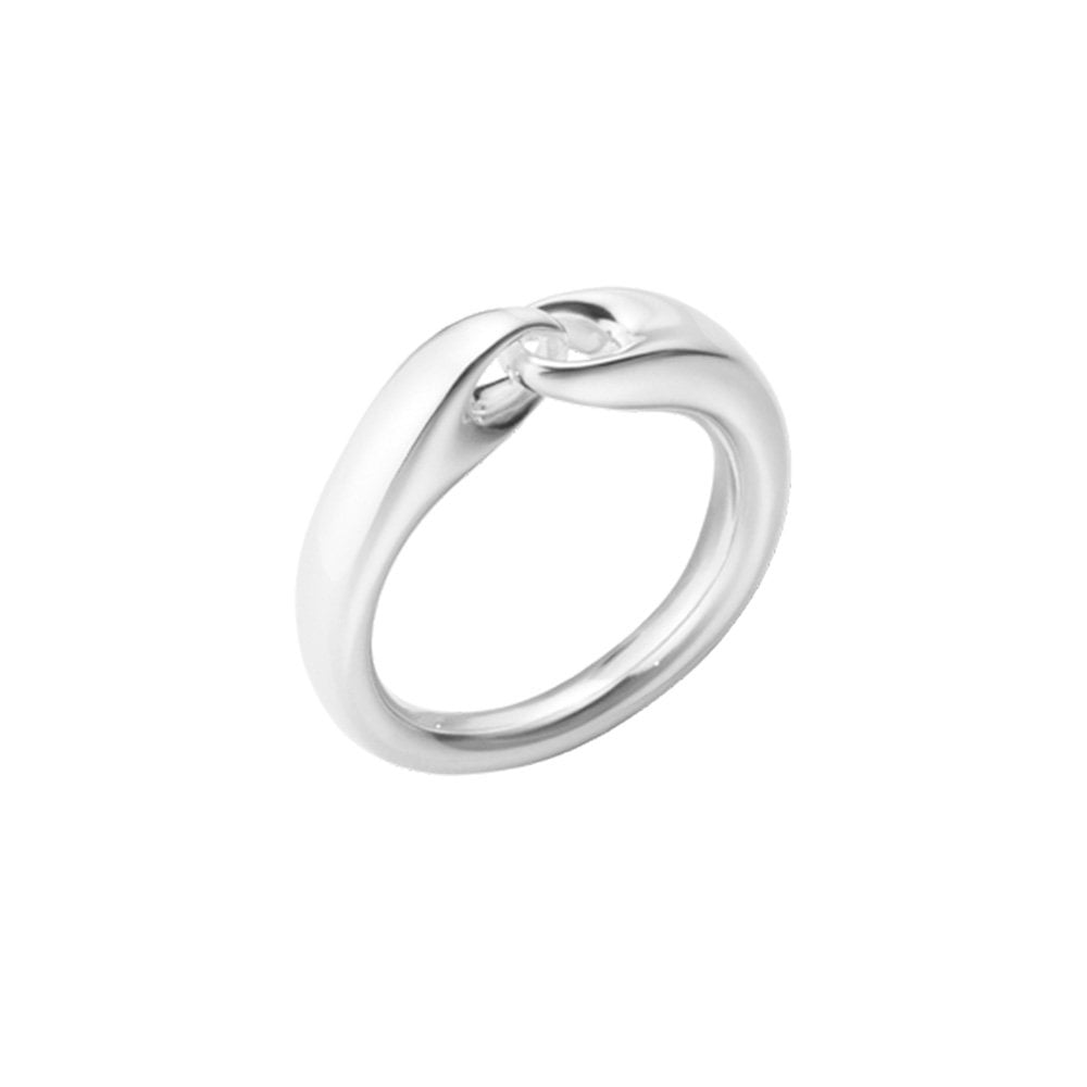 Georg Jensen Reflect Sterling Silver Large Ring - Berry's Jewellers