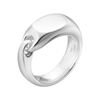 Georg Jensen Reflect Sterling Silver Signet Ring - Berry's Jewellers