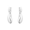 Georg Jensen Reflect Sterling Silver Small Drop Earrings - Berry's Jewellers