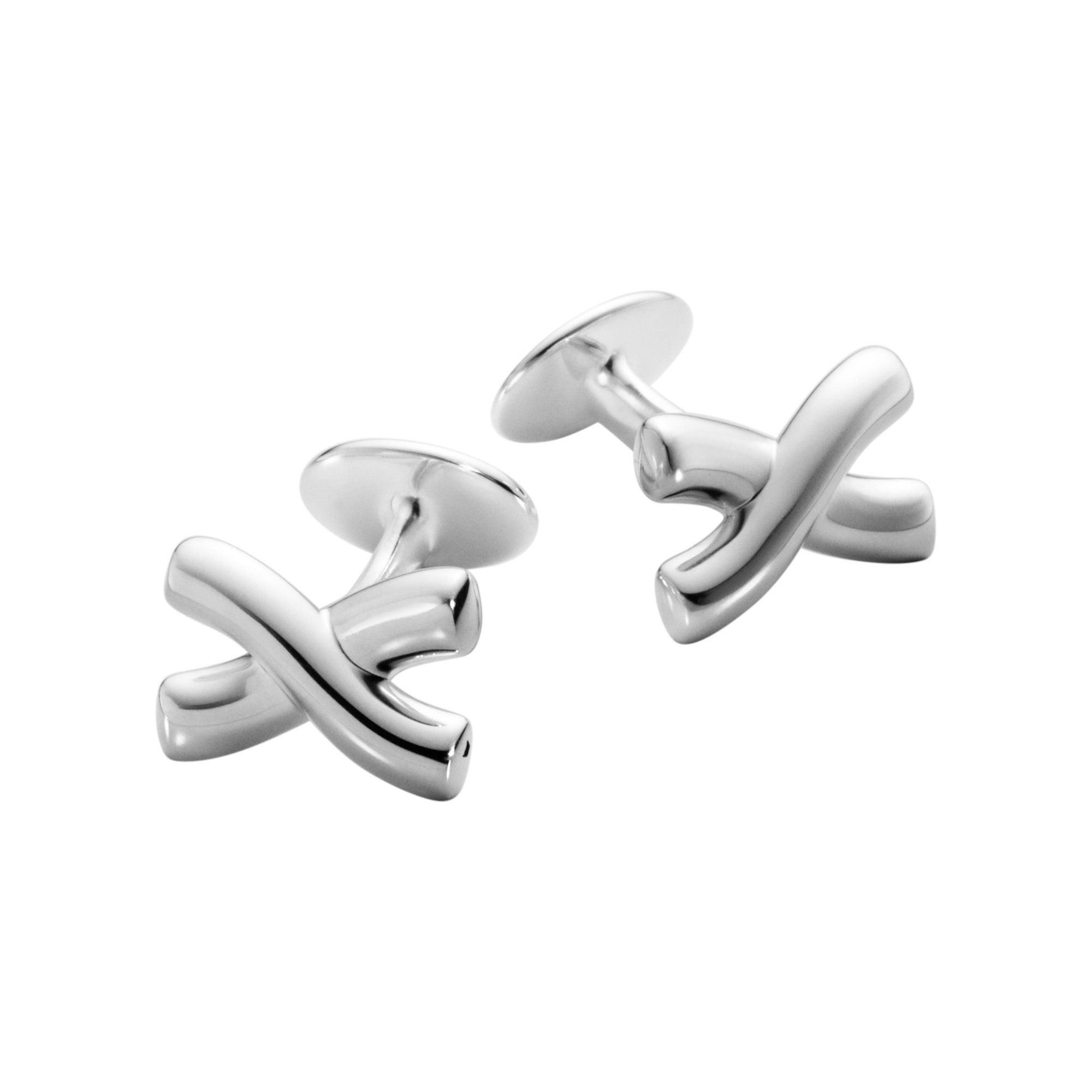 Silver Cross Cufflinks