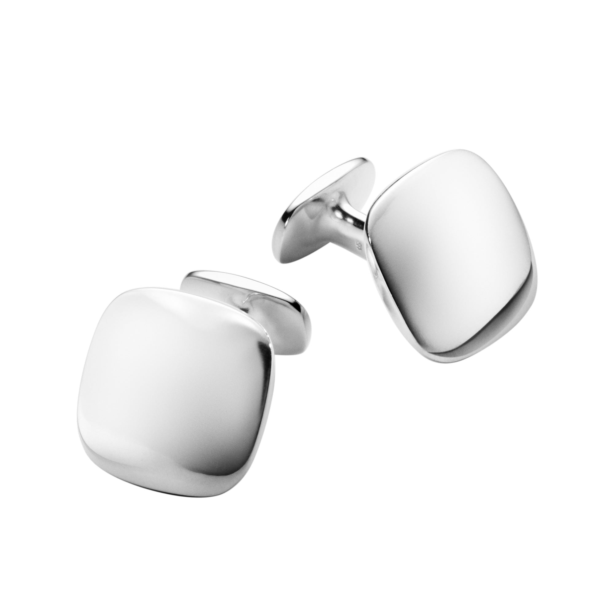 Georg Jensen Silver Square Cufflinks - Berry's Jewellers