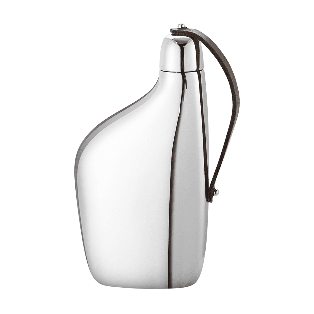 Georg Jensen Stainless Steel Sky Hip Flask - Berry's Jewellers