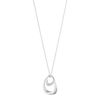 Georg Jensen Sterling Silver Offspring Diamond Pendant - Berry's Jewellers